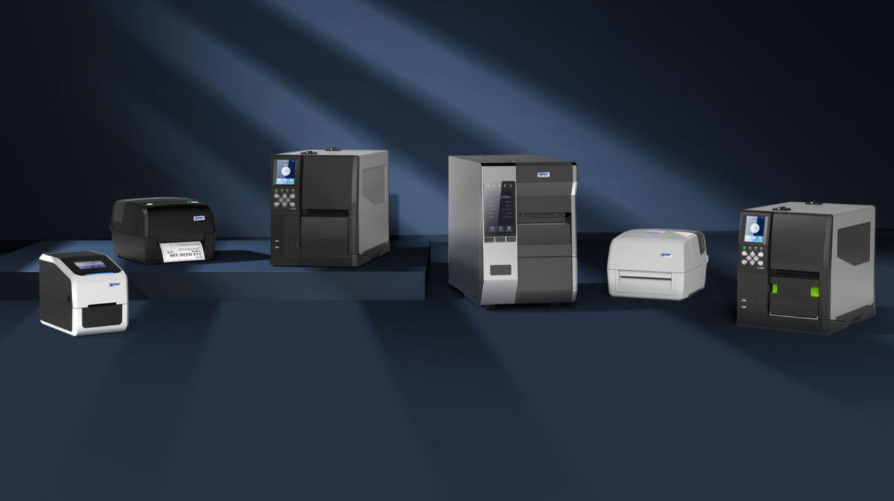 various product series of HPRT industrial barcode printers
